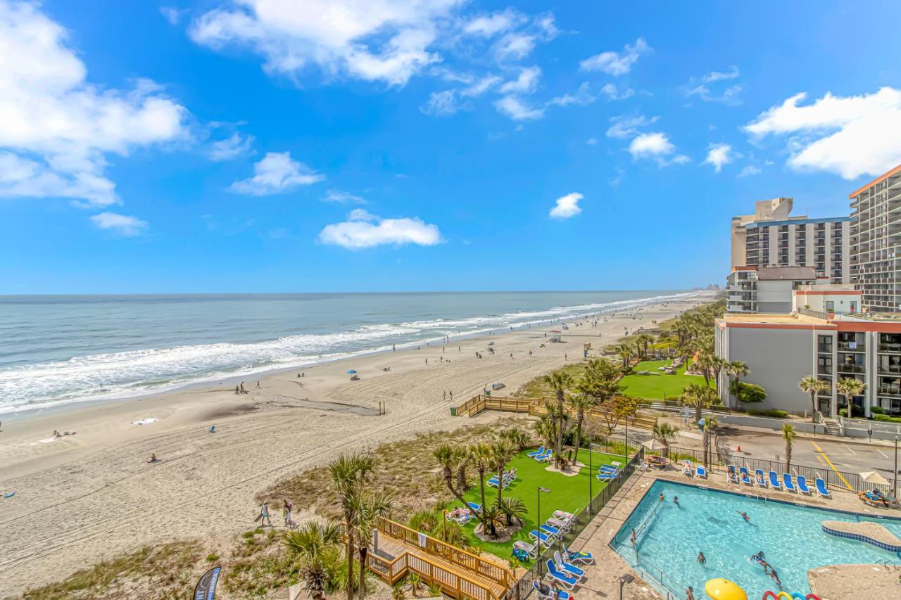 Oceanfront 1 Bedroom - Sand Dunes 1129 - Sleeps 6! شاطئ ميرتل المظهر الخارجي الصورة
